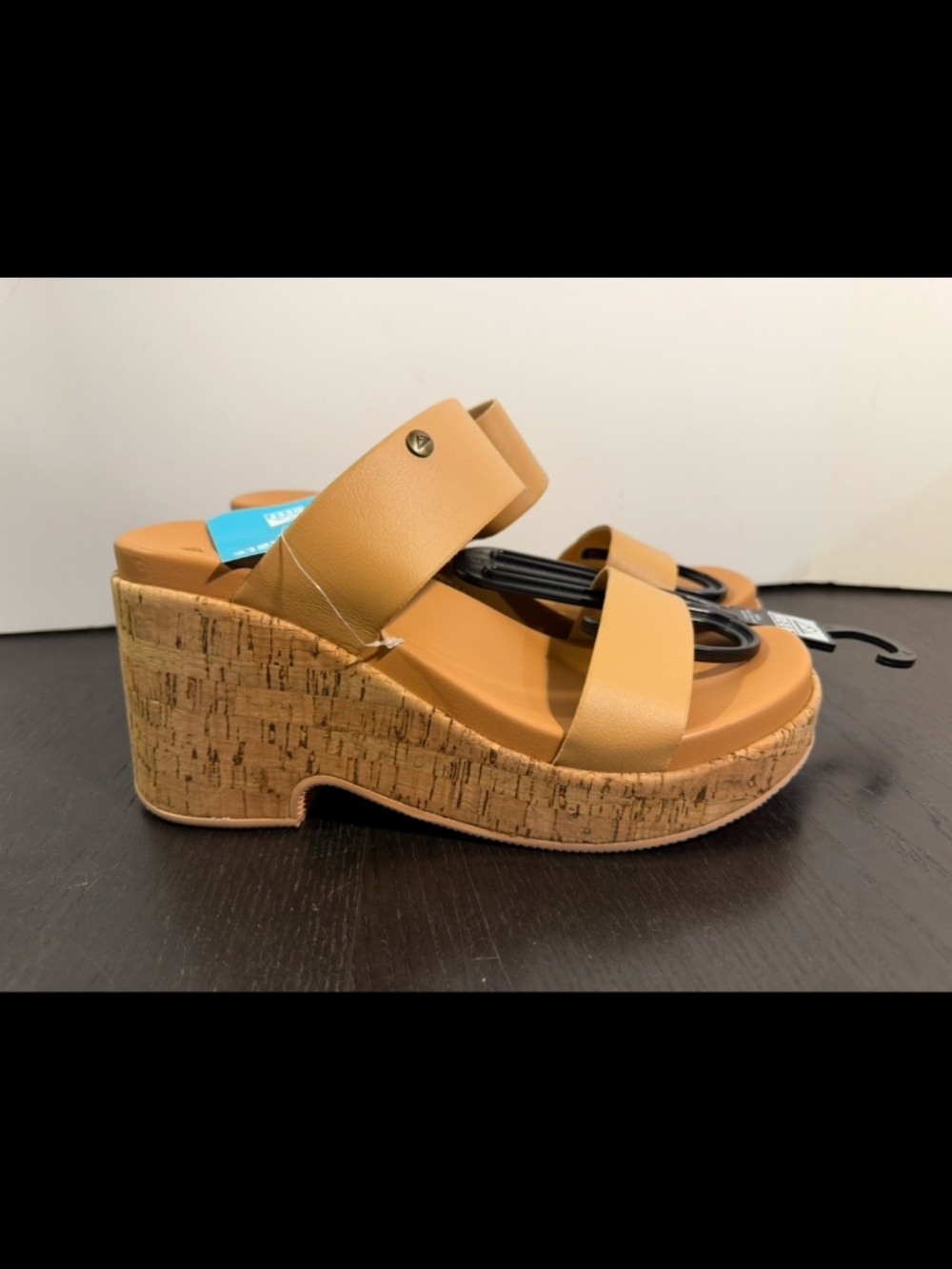 Reef Sunset Ibiza Cork Wedge Summer Costal Sandals Natural Womans 10M